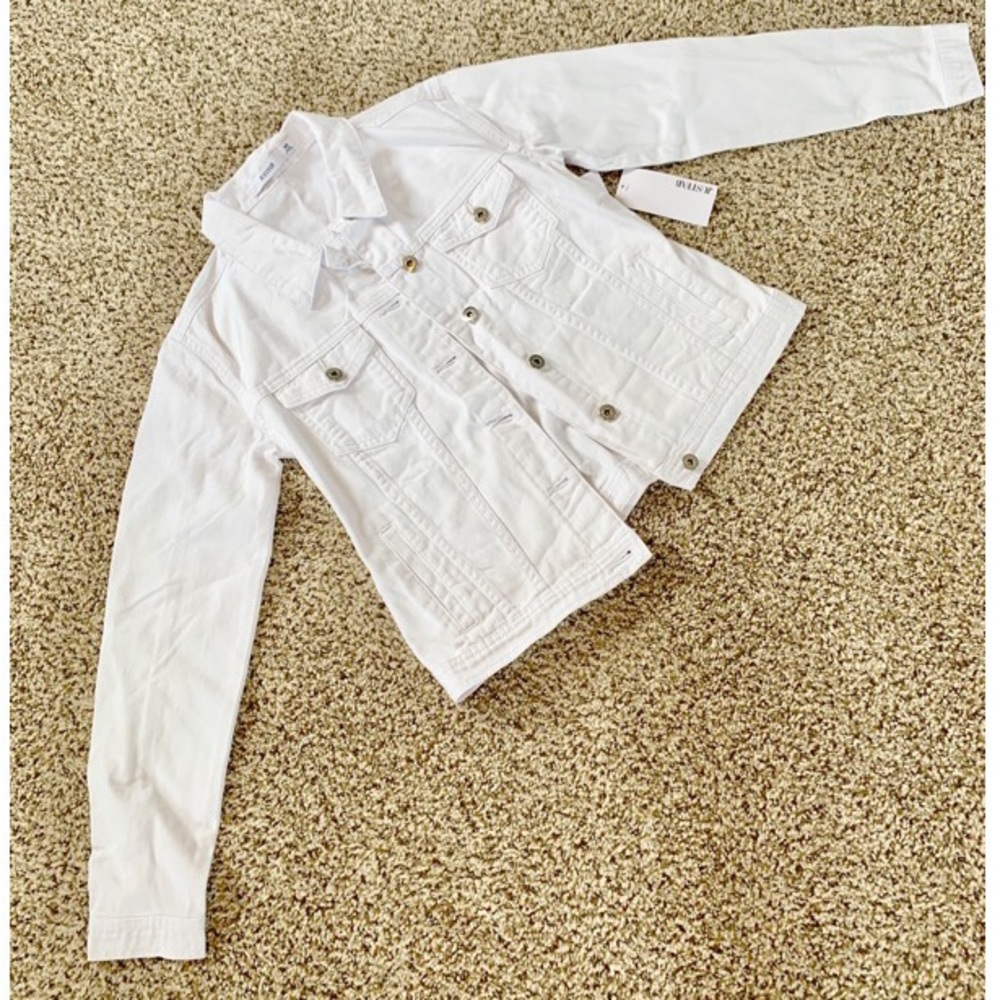 White Denim Jacket